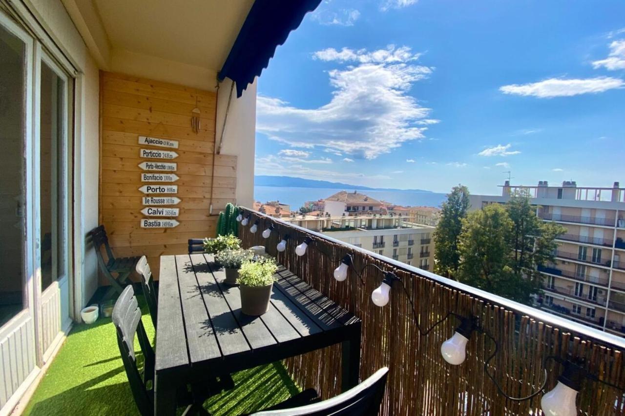 Vue Mer Au Carre D'Or De Ajaccio - Parking, Wifi Daire Dış mekan fotoğraf